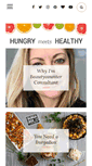 Mobile Screenshot of hungrymeetshealthy.com